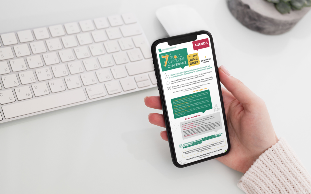 The first agenda of the next Oleoline Global Glycerine Conference